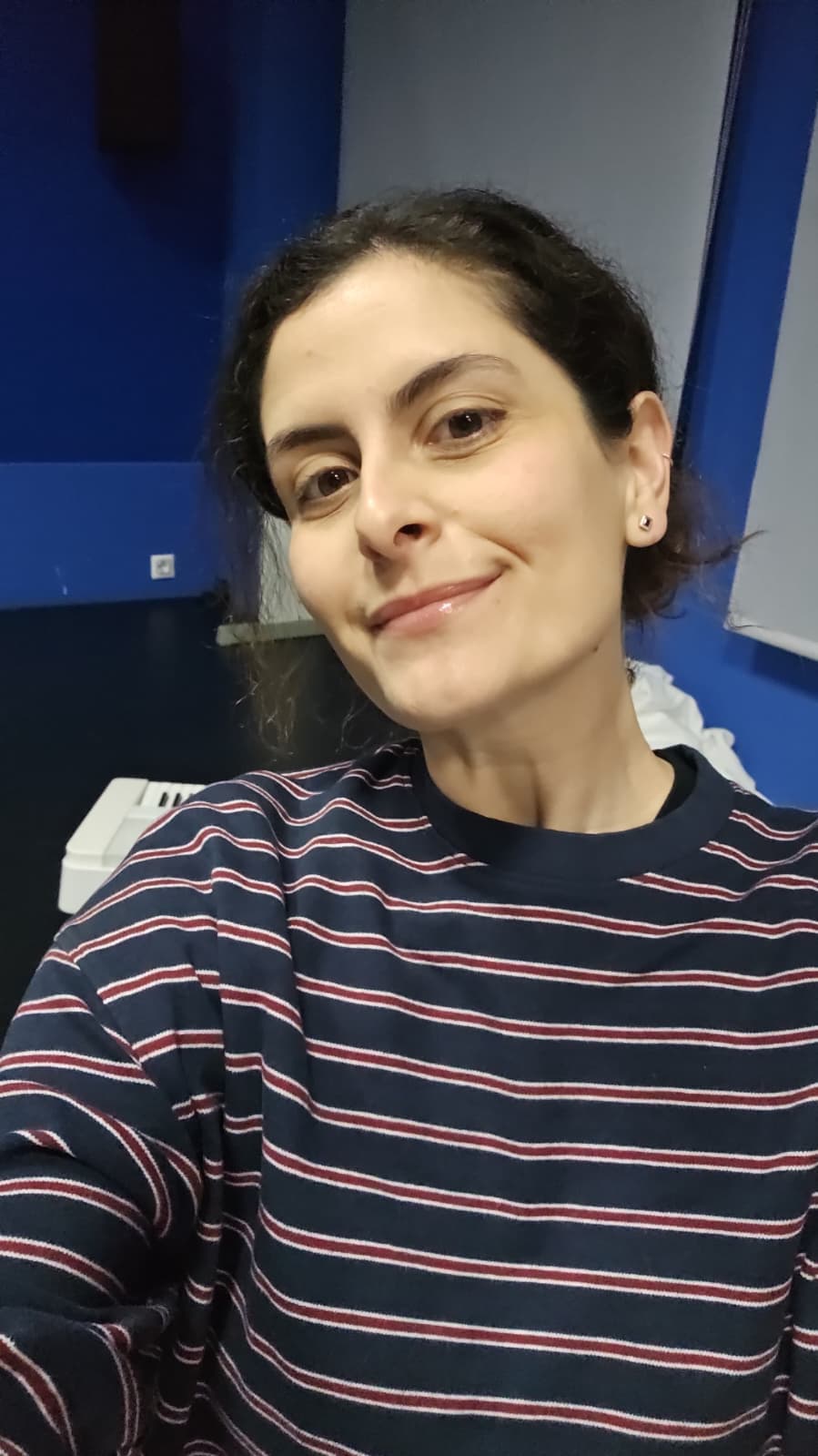 esperando a los alumnos de sexto, ¡nervios!
